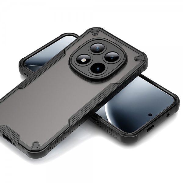Xiaomi Redmi Note 15 Pro+ 5G Deksel Rugged Shield Svart