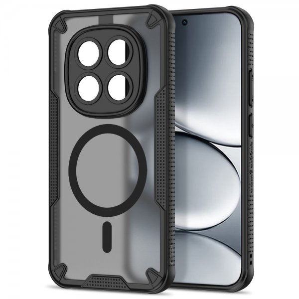 Xiaomi Redmi Note 15 Pro 5G Deksel Rugged Shield MagSafe Svart