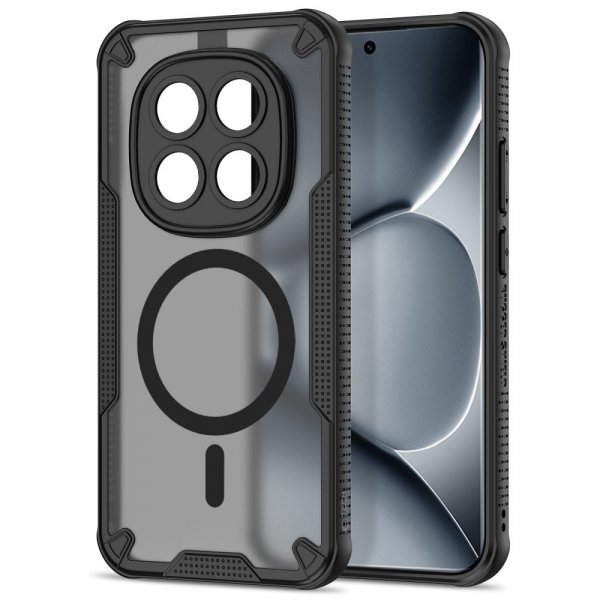 Xiaomi Redmi Note 15 Pro+ 5G Deksel Rugged Shield MagSafe Svart
