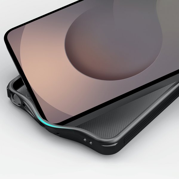 Samsung Galaxy S26 Deksel Super Frosted Shield Pro Transparent Svart