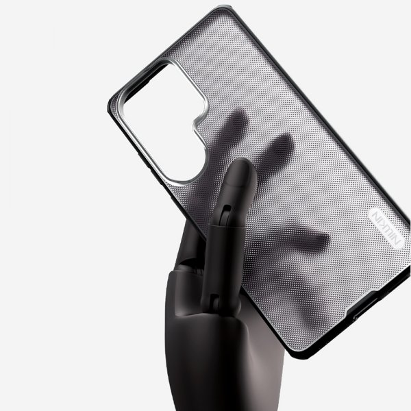 Samsung Galaxy S26 Deksel Super Frosted Shield Pro Transparent Svart