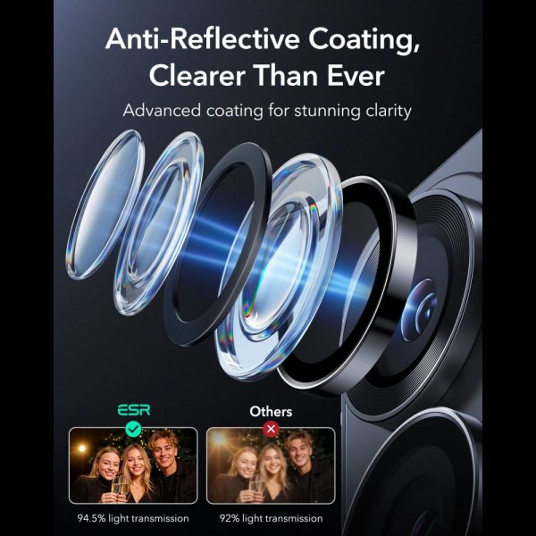 Samsung Galaxy S26 Ultra Kamerabeskytter Armorite Svart