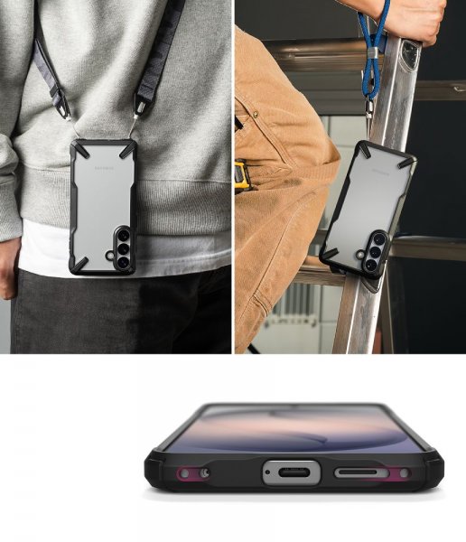 Samsung Galaxy S26 Deksel Fusion X Svart