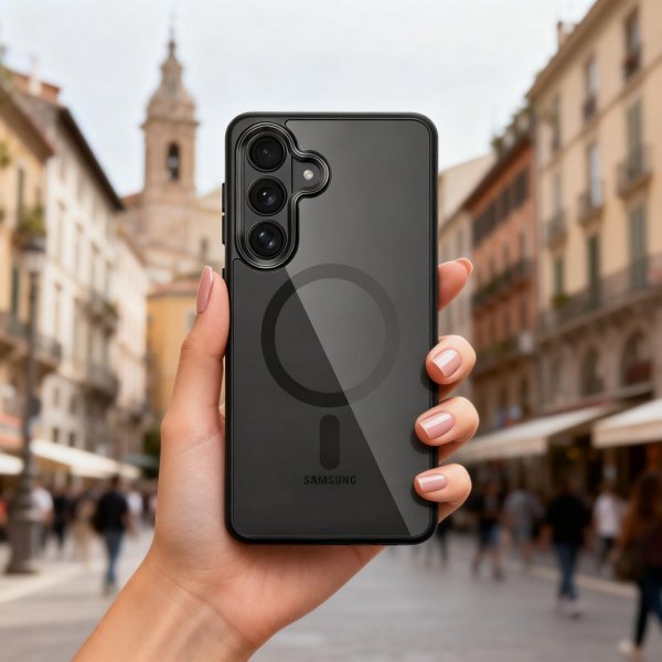 Samsung Galaxy S26 Plus Deksel MagMat MagSafe Svart