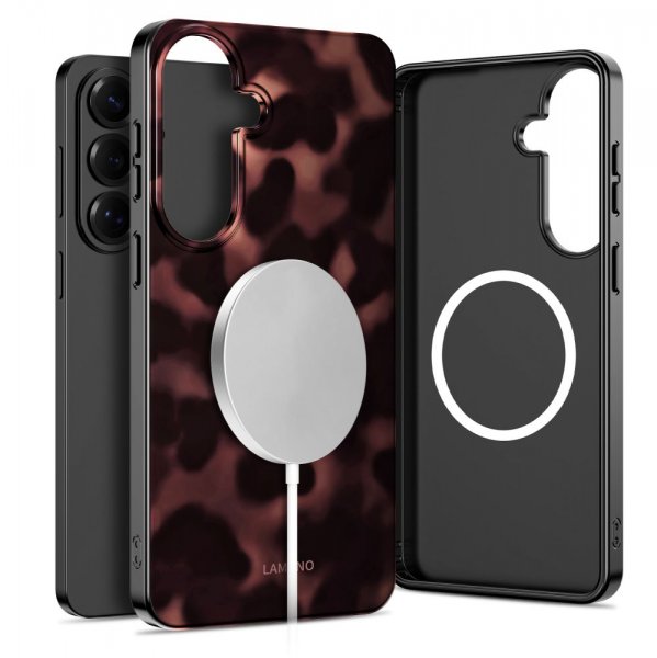 Samsung Galaxy S26 Plus Deksel Lamano MagSafe Brun Svart