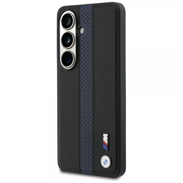 Samsung Galaxy S26 Deksel Perforated Stripe MagSafe Svart Blå