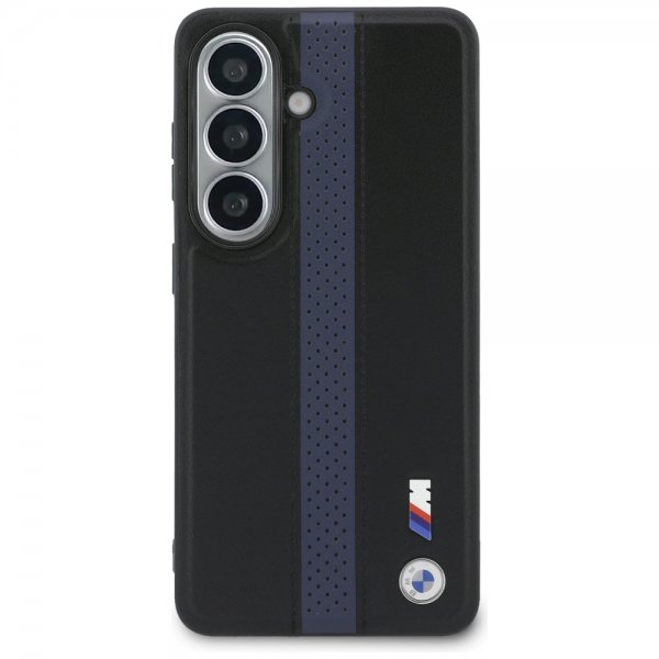 Samsung Galaxy S26 Deksel Perforated Stripe MagSafe Svart Blå