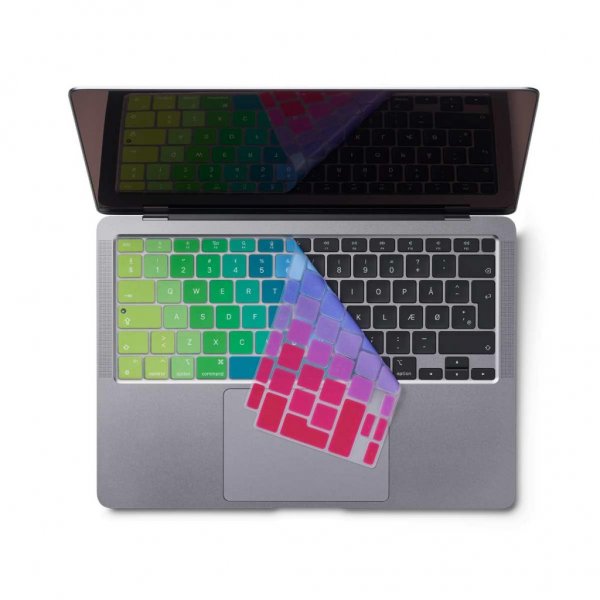 MacBook Air 13 (A1932. A2179) Tastaturbeskyttelse Regnbue