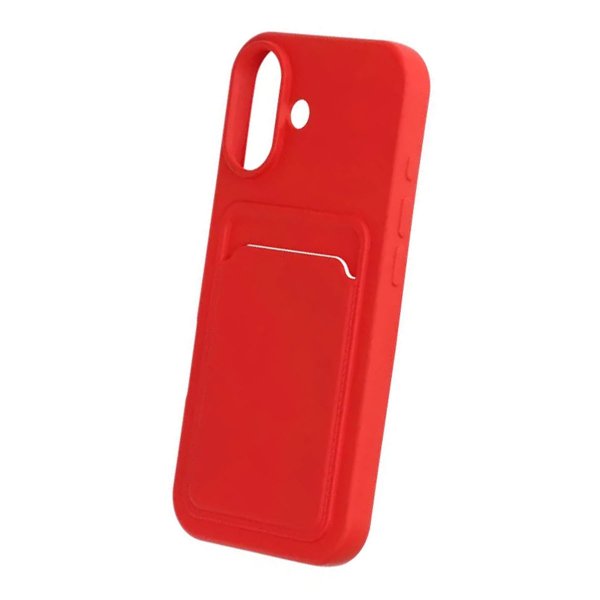 iPhone 17 Deksel Kortholder Rød