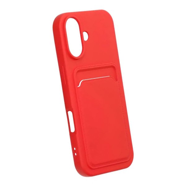 iPhone 17 Deksel Kortholder Rød