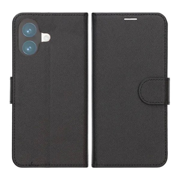 iPhone 17 Etui med Kortlomme stativfunksjon Svart