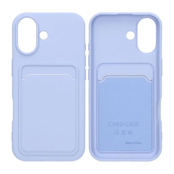 iPhone 17 Deksel Kortholder Lilla