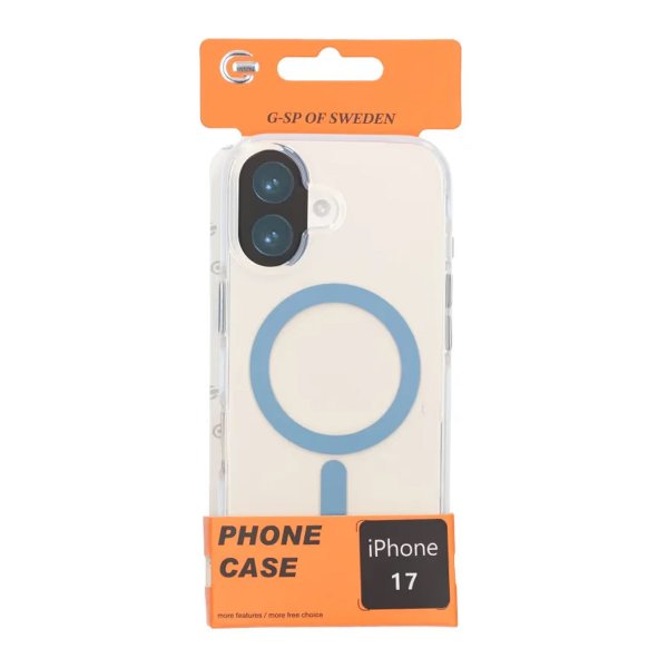 iPhone 17 Deksel Støtsikker MagSafe Blå