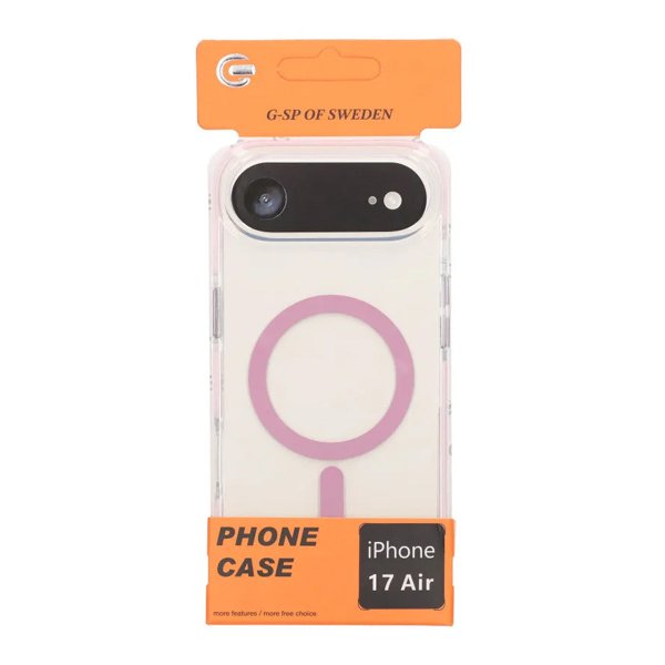 iPhone Air Deksel Støtsikker MagSafe Rosa