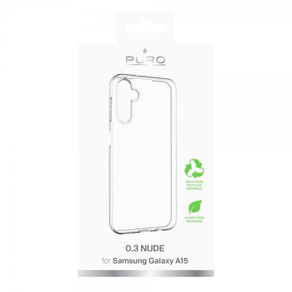 Samsung Galaxy A15 Deksel Nude Transparent