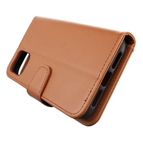 iPhone 11 Etui 4 Kortlomme Brun