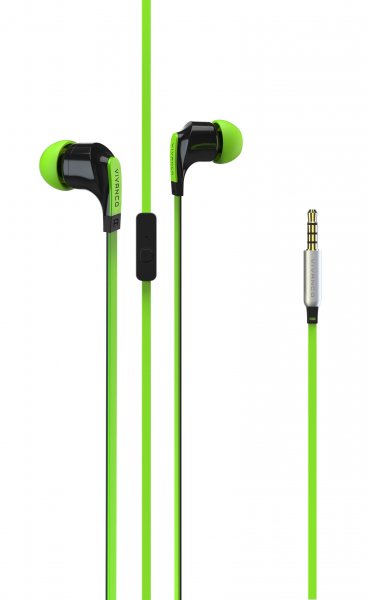 Kablede Hodetelefoner Talk 4 3.5mm Grønn