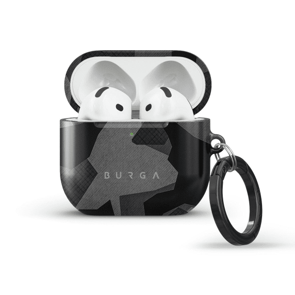 AirPods 4 Deksel Design Night Black Camo