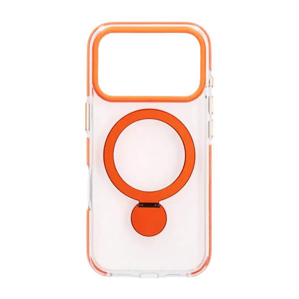 iPhone 17 Pro Max Deksel Ring Stand MagSafe Transparent