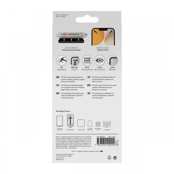 iPhone Air Skjermbeskytter Full Screen