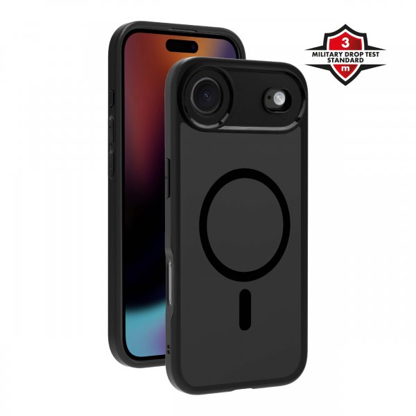 iPhone Air Deksel Mag Frosted Svart