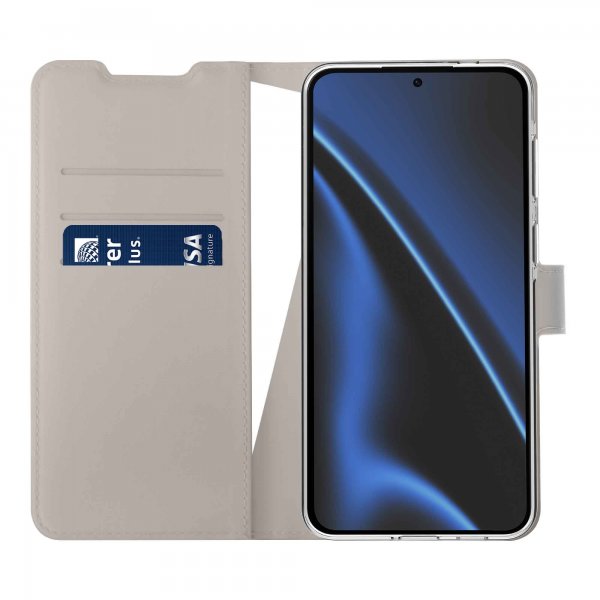 Samsung Galaxy A57 Etui Classic Wallet Greige