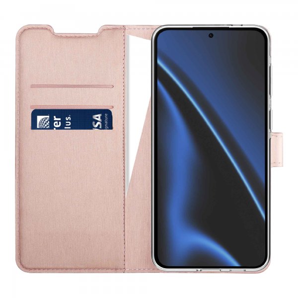 Samsung Galaxy A57 Etui Classic Wallet Rosegull