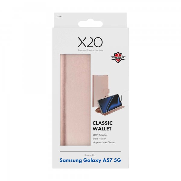 Samsung Galaxy A57 Etui Classic Wallet Rosegull
