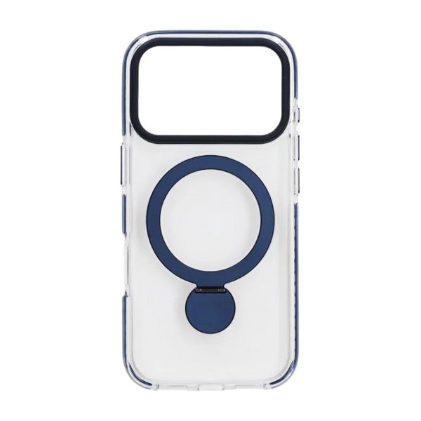 iPhone 17 Pro Max Deksel Ring Stand MagSafe Blå