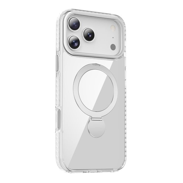 iPhone 17 Pro Max Deksel Ring Stand MagSafe Transparent