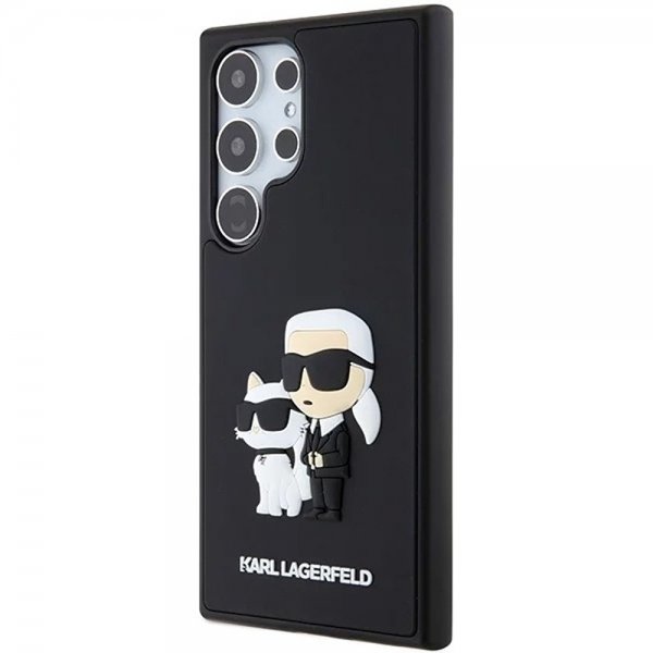 Samsung Galaxy S24 Ultra 3D Rubber Karl & Choupette Svart