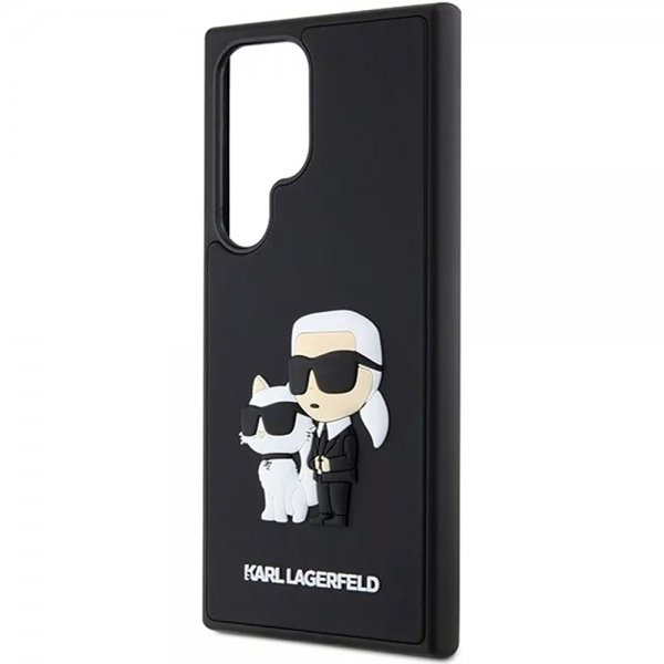 Samsung Galaxy S24 Ultra 3D Rubber Karl & Choupette Svart