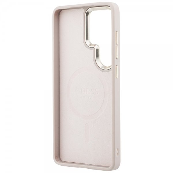 Samsung Galaxy S26 Ultra Deksel 4G Embossed MagSafe Rosa