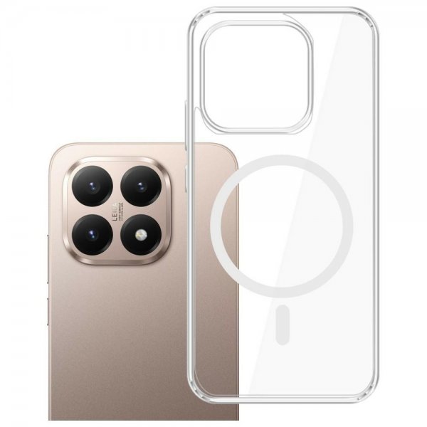 Xiaomi 15T Deksel Armor MagCase Transparent