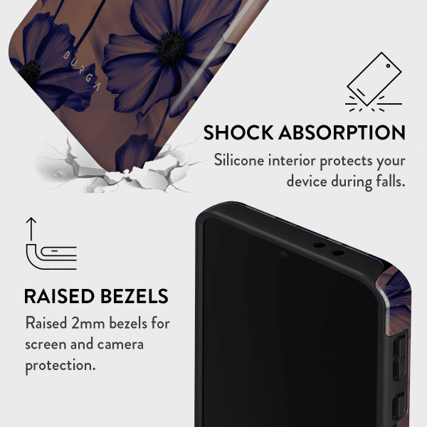 Samsung Galaxy A56 Deksel Tough Velvet Night