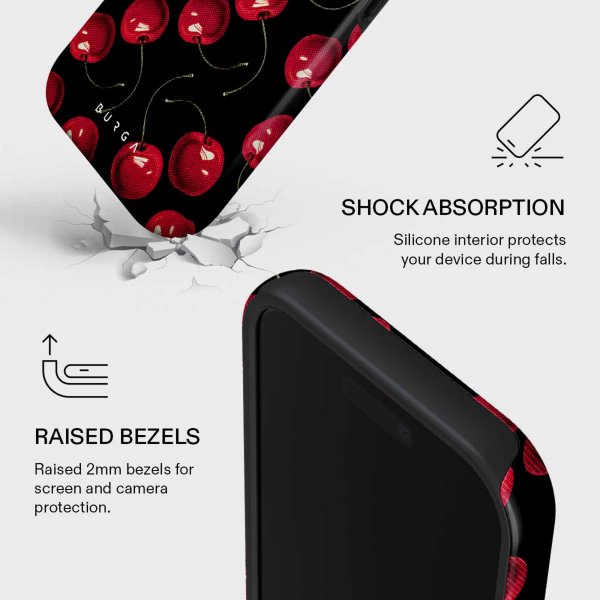 iPhone 17 Deksel Tough MagSafe Cherrybomb