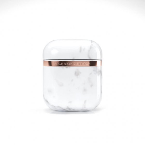 AirPods (1/2) Deksel White Marble