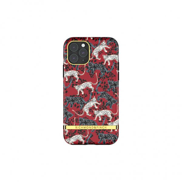 iPhone 11 Pro Deksel Samba Red Leopard