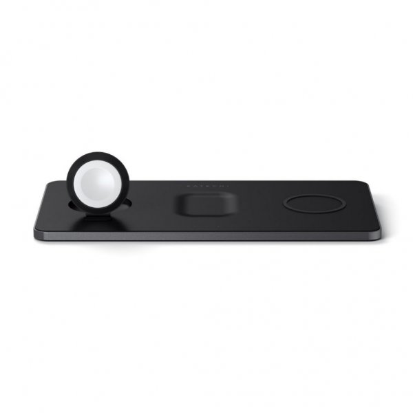 Trio Trådløs Lader för Apple Watch. AirPods och Telefon