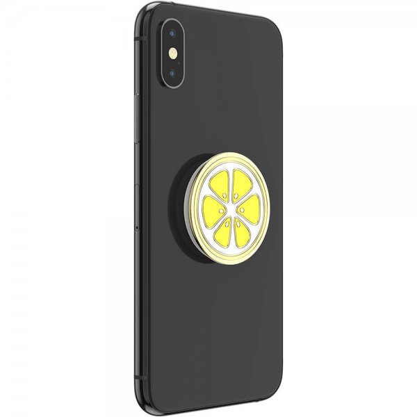 PopGrip Enamel Lemon Slice Yellow