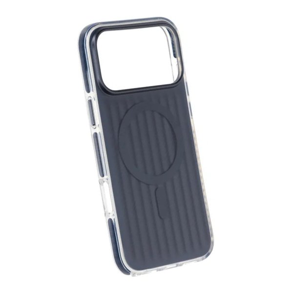 iPhone 17 Pro Max Deksel Korrugerte MagSafe Blå