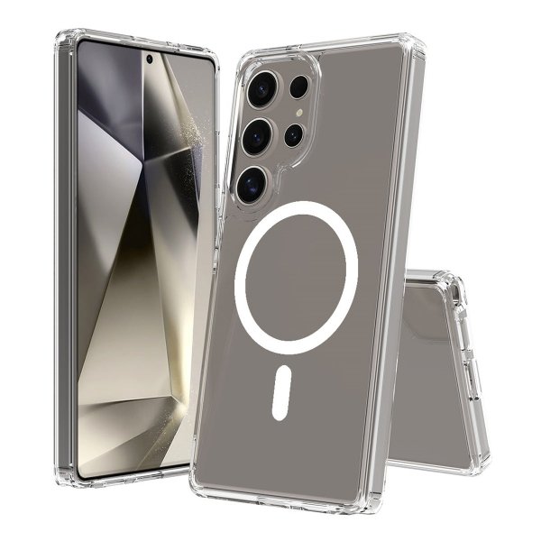 Samsung Galaxy S25 Ultra Deksel TPU MagSafe Transparent