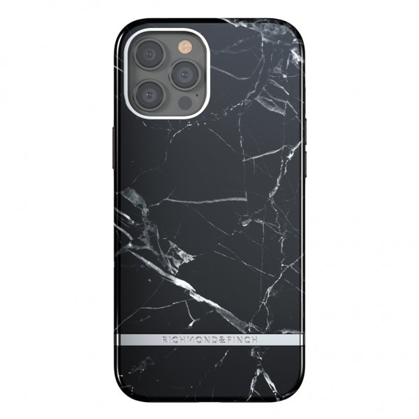 iPhone 12 Pro Max Deksel Black Marble