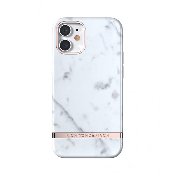 iPhone 12 Mini Deksel White Marble