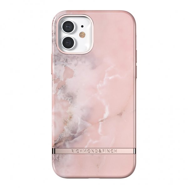 iPhone 12/iPhone 12 Pro Deksel Pink Marble