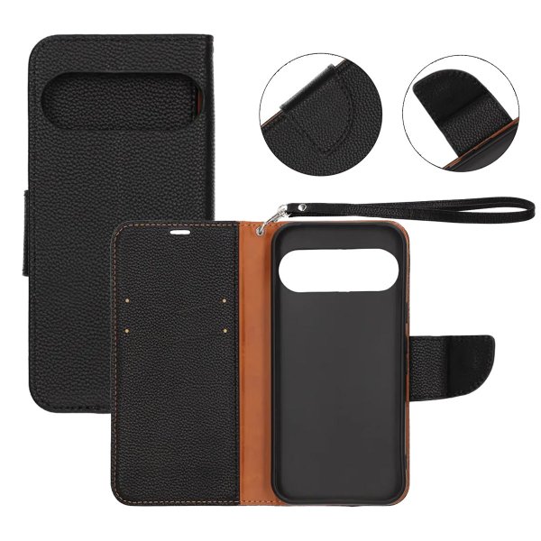 Google Pixel 10 Etui med Stativ Svart