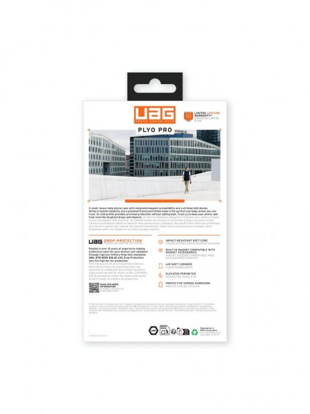 Samsung Galaxy S25 Ultra Deksel Plyo Pro MagSafe Ice/Silver