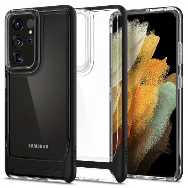 Samsung Galaxy S21 Ultra Deksel Neo Hybrid Crystal Svart