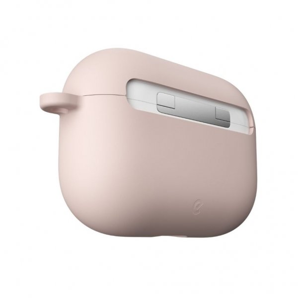 AirPods Pro Deksel PodSkinz HyBridSHell Series Keychain Case PastellRosa