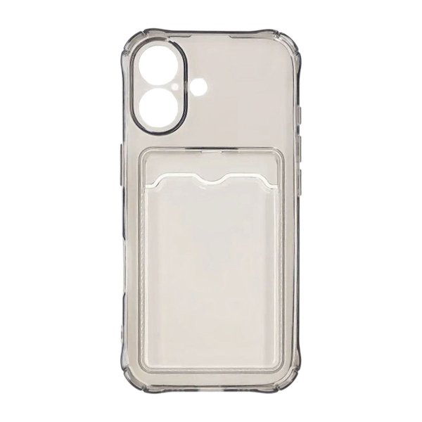 iPhone 17 Deksel Kortholder Svart